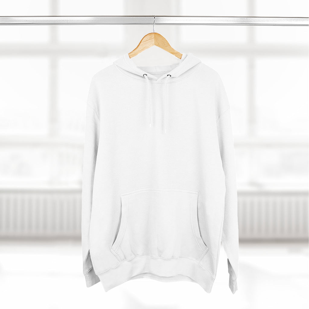 Her Holy Light Hoodie – Jesus Christ on the Cross Back Print in Pastel Pink & Gold (Available in Multiple Colours)