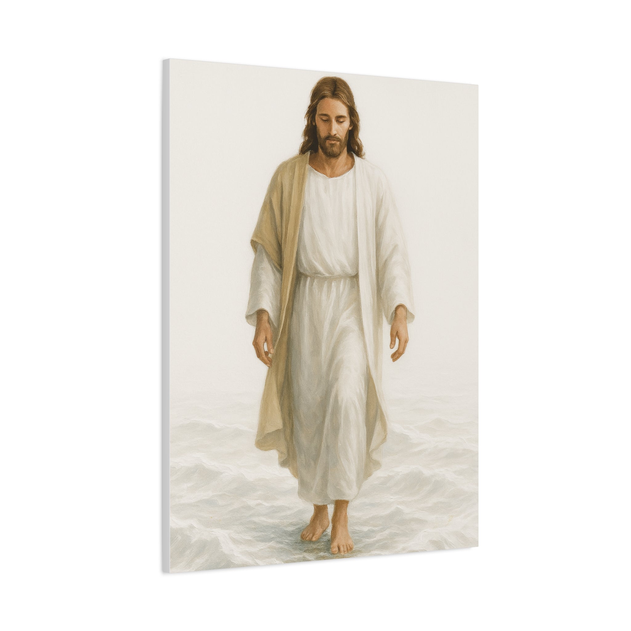 Canvas Print - Jesus Walking on Water, Neutral Tone