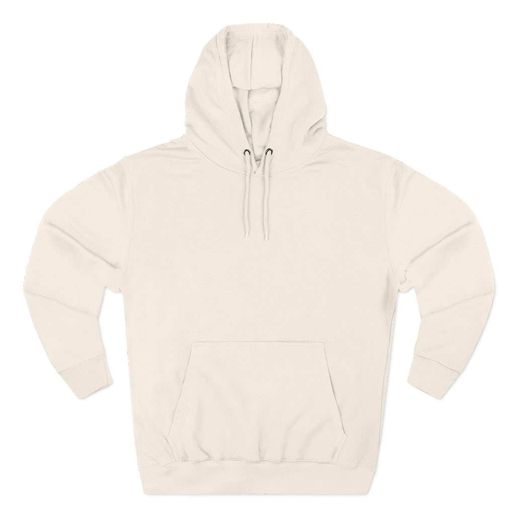 Her Holy Light Hoodie – Jesus Christ on the Cross Back Print in Pastel Pink & Gold (Available in Multiple Colours)