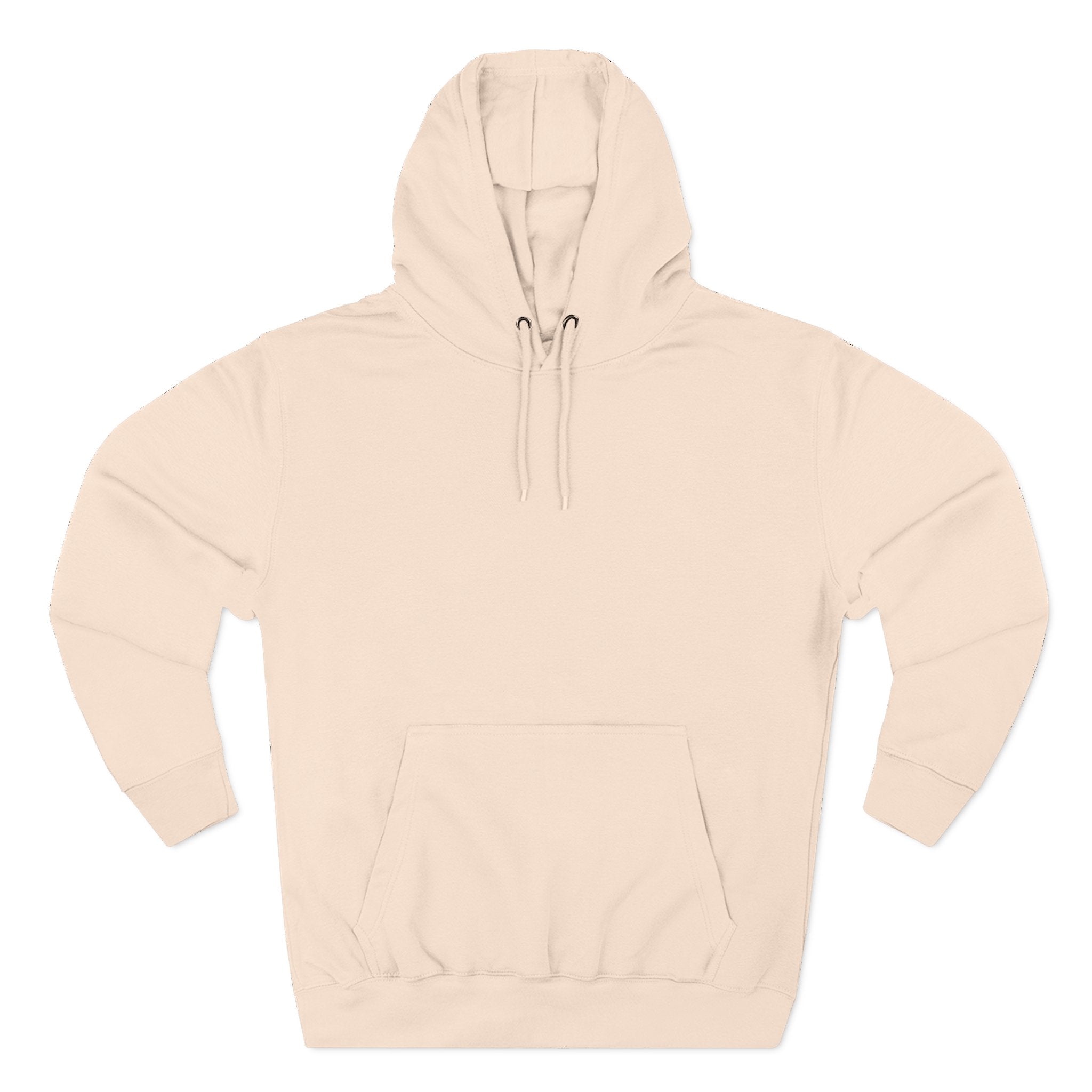 Her Holy Light Hoodie – Jesus Christ on the Cross Back Print in Pastel Pink & Gold (Available in Multiple Colours)