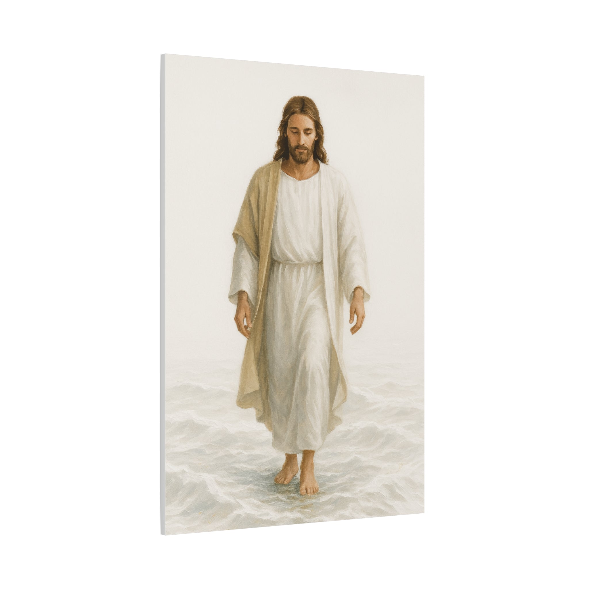 Canvas Print - Jesus Walking on Water, Neutral Tone