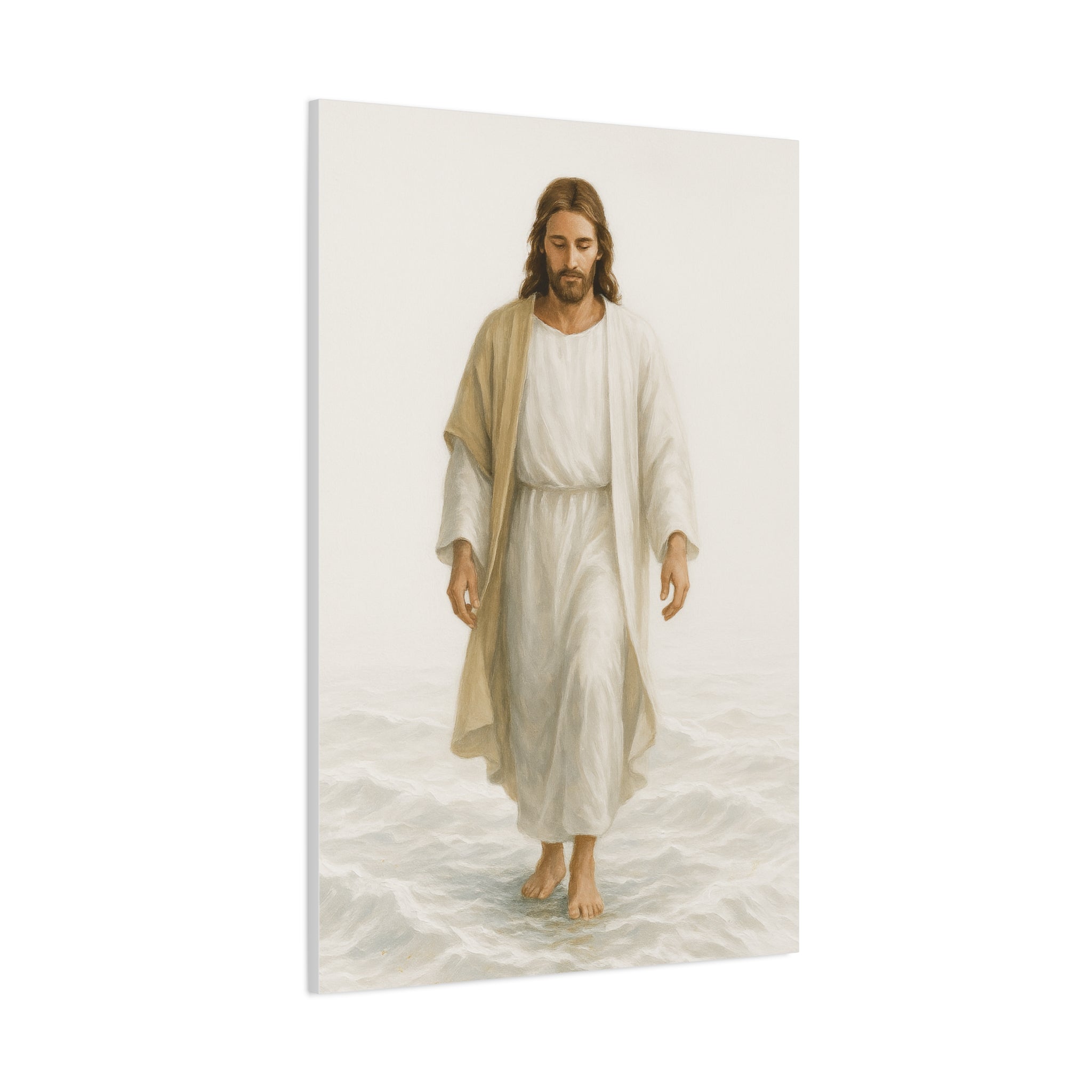 Canvas Print - Jesus Walking on Water, Neutral Tone